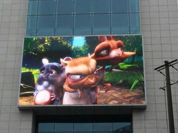 Écran vidéo à LED à couleur entière à l' extérieur P10 imperméable à l' eau 5000 cd / m2 Lumière