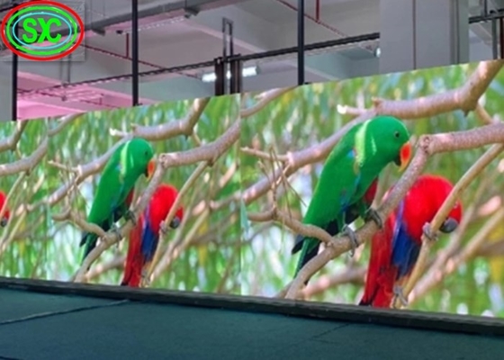P0.9375 écran visuel intelligent sans couture du mur LED pour des studios de magasins