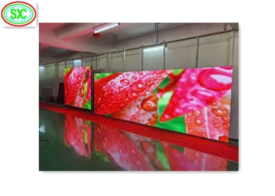 Écran LED en aluminium moulé sous pression à haute définition SMD 62500 points/m2, location de TV LED intérieure