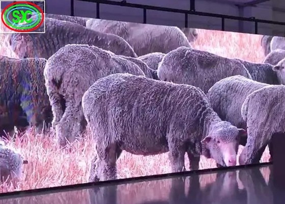Le pilier de cube a mené le mur visuel d'écran, dissipation thermique naturelle menée d'intérieur du panneau d'affichage P3