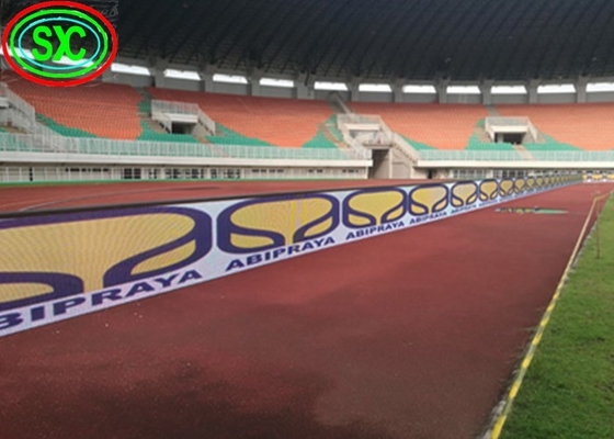 P10 Périmètre du stade Affichage LED à couleur complète 3000Hz 1R1G1B 320x160mm