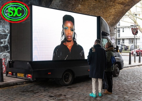 Le camion mobile de publicité extérieure de HD P3 a mené le panneau d'affichage imperméable de Digital d'affichage