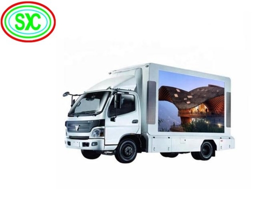 P6 Full Color Van Outdoor Mobile Truck Publicité affichage à LED Panneau vidéo de remorque à LED