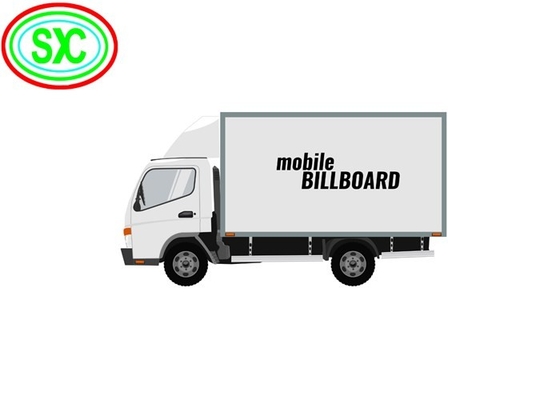 P6 Full Color Van Outdoor Mobile Truck Publicité affichage à LED Panneau vidéo de remorque à LED