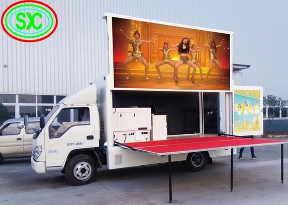 Écran d'affichage LED mobile Easy Assemble P3 monté sur camion pour des avantages de production en déplacement
