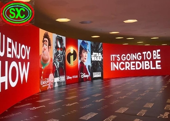 Résistant à l'usure Flexible Flexible Film Set Écran LED Publicité Mur vidéo SMD2525 1R1G1B Panneau de signalisation