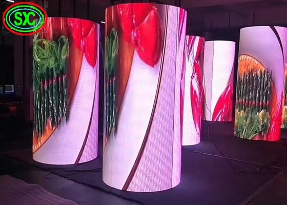 Résistant à l'usure Flexible Flexible Film Set Écran LED Publicité Mur vidéo SMD2525 1R1G1B Panneau de signalisation
