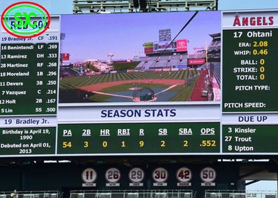 Écran LED extérieur P5, pas de pixel de 5 mm, IP65, écran de stade étanche