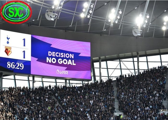 Écran LED grand stade P8 à haute fréquence de rafraîchissement en plein couleur