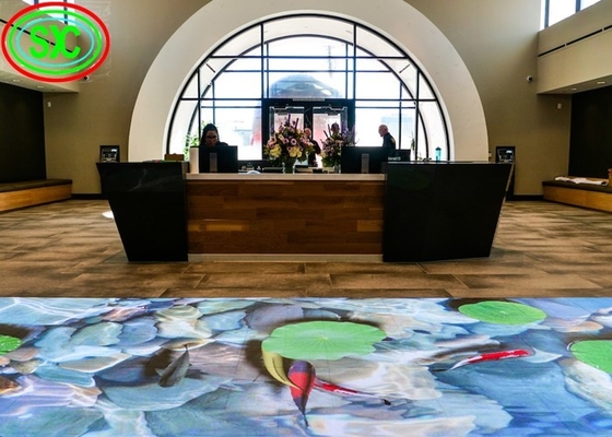 Affichage d'intérieur de LED Dance Floor, épousant l'écran de plancher de contrôle de Wifi