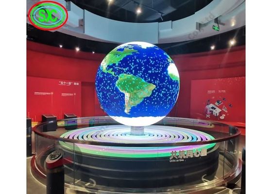 Bon prix Fonction d'affichage vidéo/texte/image Écran LED sphérique Étanche IP43 Parfait pour centre commercial/événements en ligne