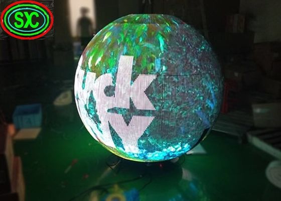 Écran LED sphérique d'intérieur à 360° avec un pas de pixel de 3,91 mm