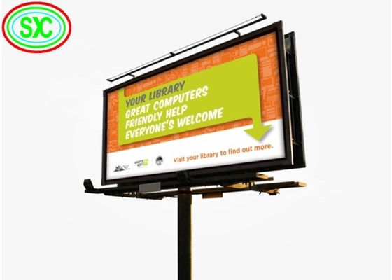 Affichage à LED polychrome extérieur de haute résolution de P16 P25, Panneau de 1R1G1B LED