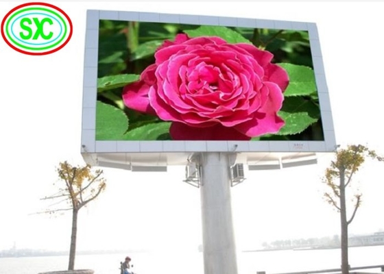 Haute densité polychrome extérieure imperméable d'affichage à LED d'IP65 P15 pour des publicités