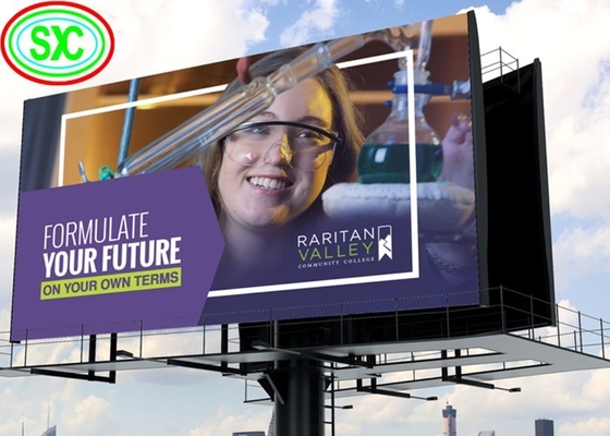 P8 Écran publicitaire LED extérieur à économie d'énergie fixe Panneau d'affichage LED à couleur complète