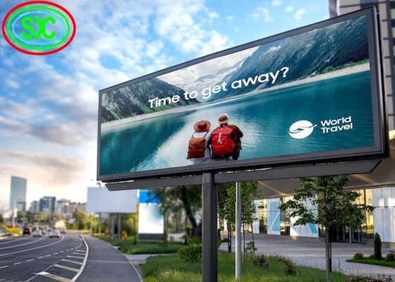 Écran LED haute luminosité extérieur P8 HD Panneaux d'affichage publicitaires en couleur