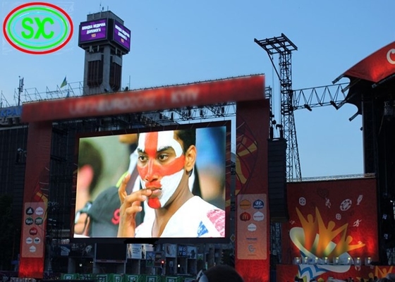 Paroi vidéo couleur complète avec alimentation Meanwell Écran LED en aluminium sous pression Location d'écran de scène LED