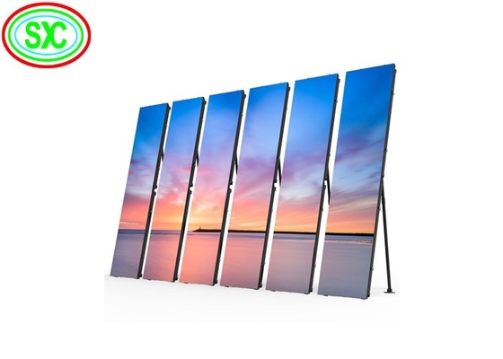 Écran d'affichage vidéo LED à couleur complète en intérieur 1000 cd/m2 P2.5 640x640mm