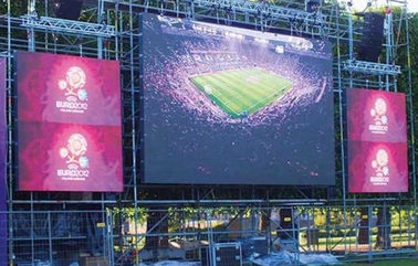 Panneaux d'affichage vidéo à LED lumineux 6000k 1r1g1b 10mm Panneaux d'affichage vidéo à LED à hauteur de pixel