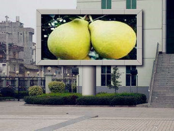 Publicité en plein air P10 couleur 6000cd / m2 luminosité Affichage LED de haute qualité