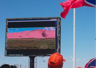 Écran publicitaire extérieur à LED à pleine couleur haute résolution P4