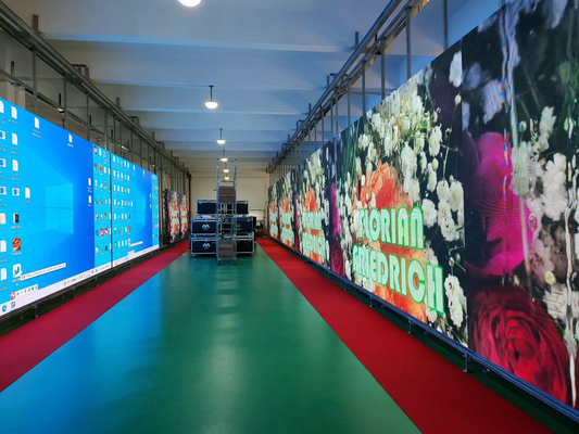 Écran LED publicitaire extérieur P4 à haute luminosité avec boîtier en aluminium sous pression