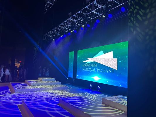 Affichage LED à couleur complète à l'intérieur avec une compatibilité multimédia complète et une synchronisation du contenu en temps réel avec le PC