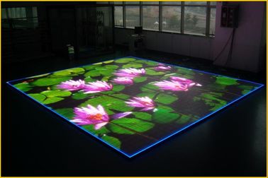 L'écran mené Dance Floor du pixel 10mm de SMD 3535 engagent le Cabinet de 500mm x de 500mm