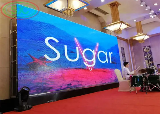 P2.6 P2.9 P3.91 Église Public Intérieur LED Vidéo Écran murale Location Scène arrière-plans