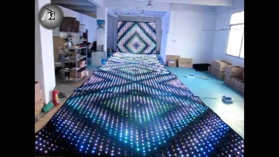 Bon prix Plancher de danse LED couleur étanche IP65 extérieur, pixel 4.81mm, 43222 points/m² en ligne