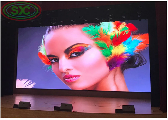 Écran polychrome d'intérieur de publicité d'affichage à LED du taux de rafraîchissement élevé 3840Hz