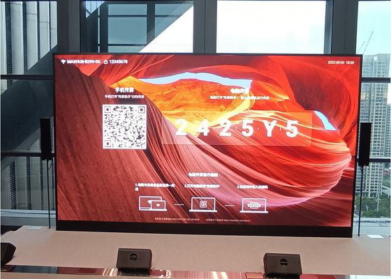 Écran d'affichage à LED GOB intérieur imperméable à l'eau Panneaux vidéo publicitaires à haute luminosité