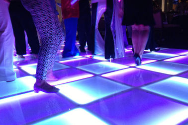 LSN/NoVa Contrôle de la piste de danse LED RVB avec 8 modules W2 X H4