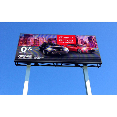 Affichage en aluminium à haute résolution P4 LED publicitaire, affichage LED HD publicitaire