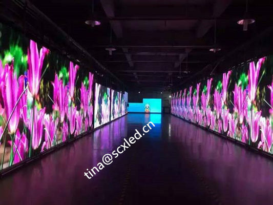 P3.91 Écran à LED 500x500 mm 1000 cd/m2 pour location de scène