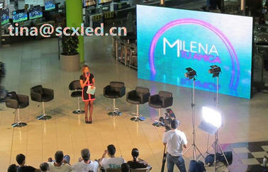 HD P3.91 conception de fond de scène écran de studio de télévision LED/écran mural vidéo intérieur LED