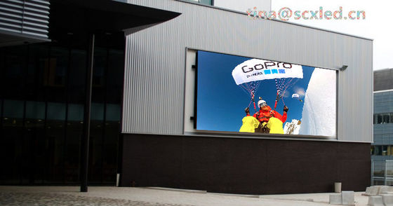 Bon prix HD P6 Panneaux d'affichage LED extérieurs étanches à l'eau Full Color Led Video Wall SMD 3535 en ligne