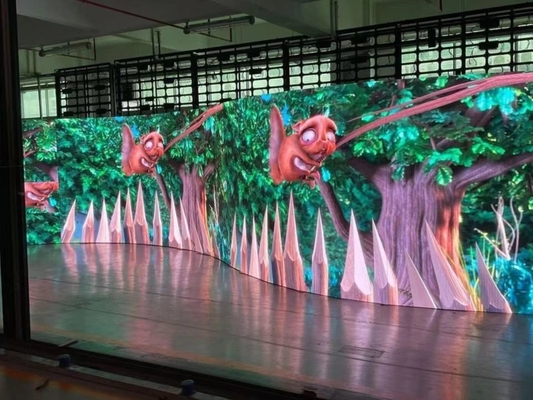 Casse de vol gratuite 4mX3m clé en main Système complet Scène vidéo LED De fond de paroi Événement Écran d'affichage LED Avec prix du fabricant