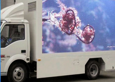 IP65 Vidéo numérique camion monté affichage à LED pleine couleur 10mm Pixel Pitch