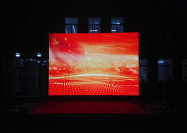 Écran de mur vidéo LED intérieur P4 couleur complète Économie d'énergie pour la salle de réunion de l'église