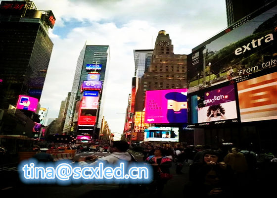 P10 Écran publicitaire extérieur à LED 10 mm Pixel Pitch IP65 étanche