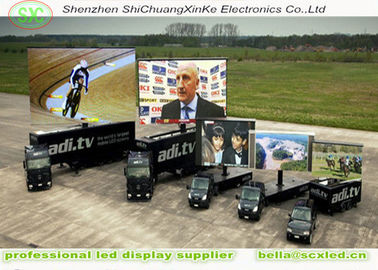 Chine Full Color Led Mobile Truck P5 Mobile LED afficher des panneaux d'affichage publicitaires à l'extérieur