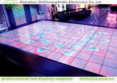 Planche de danse LED RVB imperméable à l'eau avec éclat Epistar Chip Effect lumineux lumineux et étiquettes personnalisables