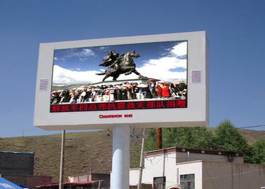Installation fixe extérieure Dissipation rapide de la chaleur P6 960*960 mm Écran LED publicitaire
