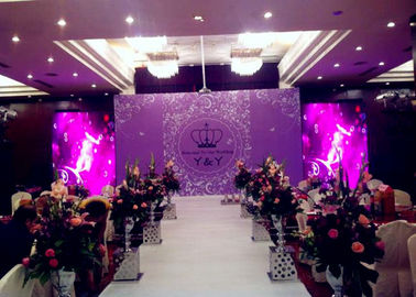P4.81 Panneau d'affichage Pour l'église Location Scène de mariage En toile de fond Mur vidéo 500*1000 Écran LED intérieur