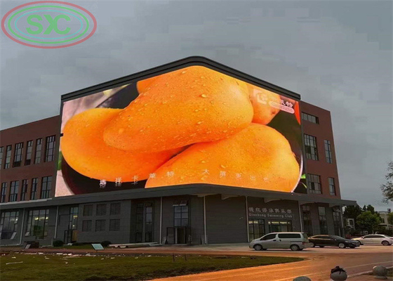Écran d'affichage LED IP65 haute luminosité plein couleur publicitaire extérieur P8mm