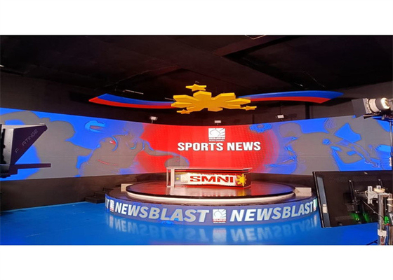 P3 Extérieur Full Color LED Die-Cast Aluminium Écran Nation Star LED Light CE Rohs FCC Approuvé taille du cabinet 960mmx960mm