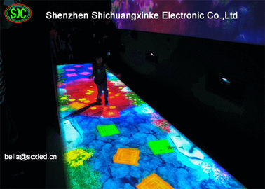 1R1G1B P6 extérieur IP65 LED Dance Floor 1/8 Scan Pour la publicité de concert
