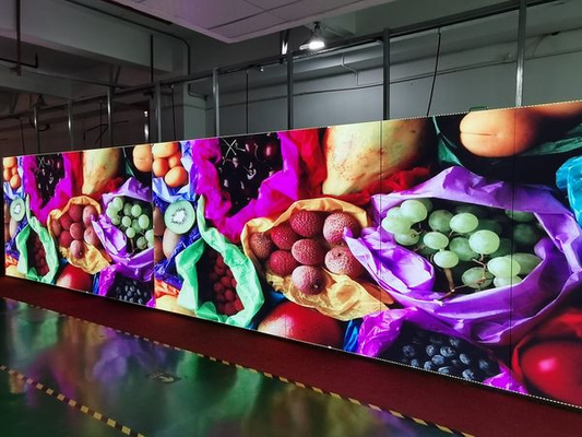 P3.91 Affichage LED suspendu en couleur à l'intérieur Densité de pixels 40000/m2