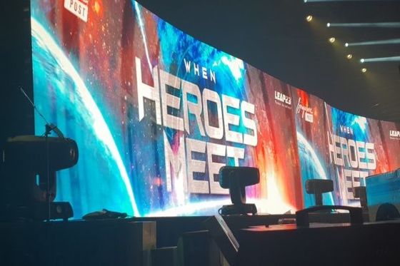 Super Slim HD SMD Indoor Stage Full Color P5 LED Display Écran vidéo Mur à taux de rafraîchissement élevé